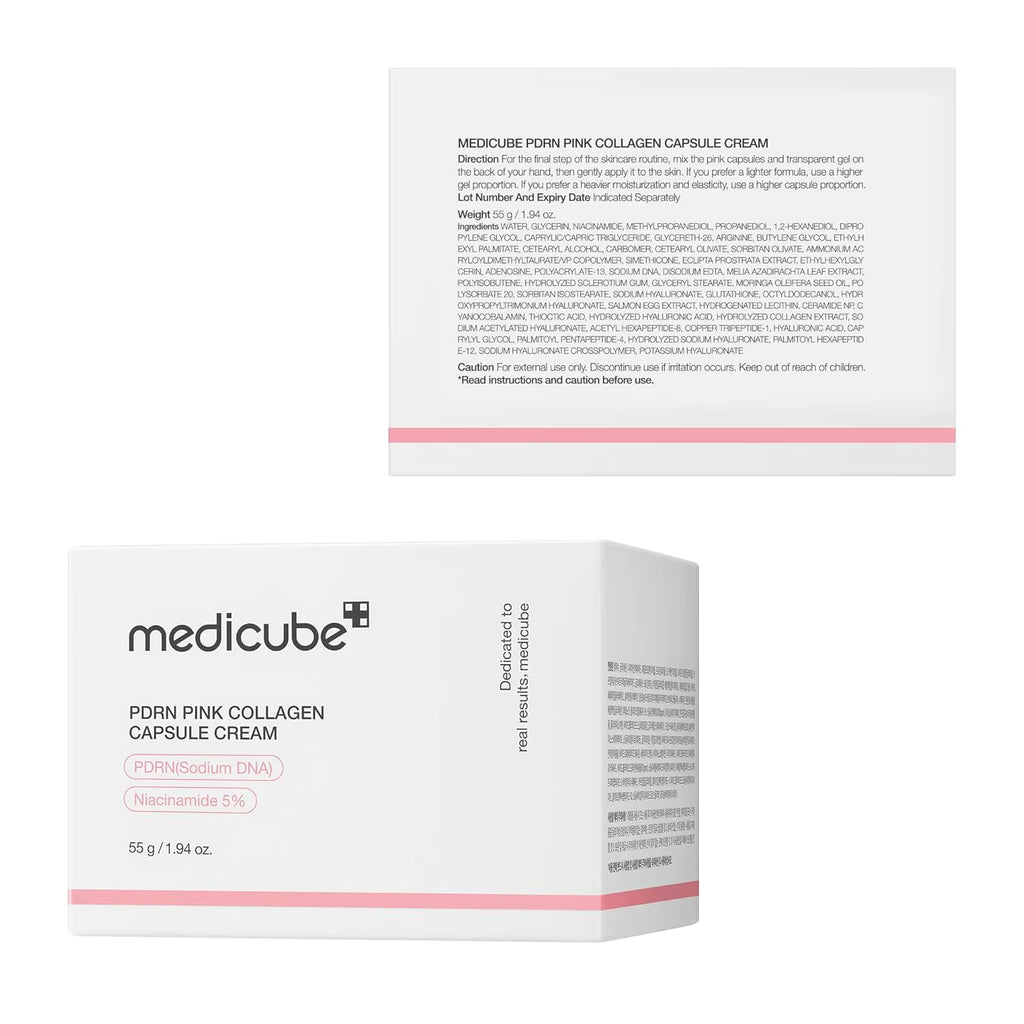 medicube Capsule Cream with Salmon DNA PD RN Pink Collagen  Face Cream