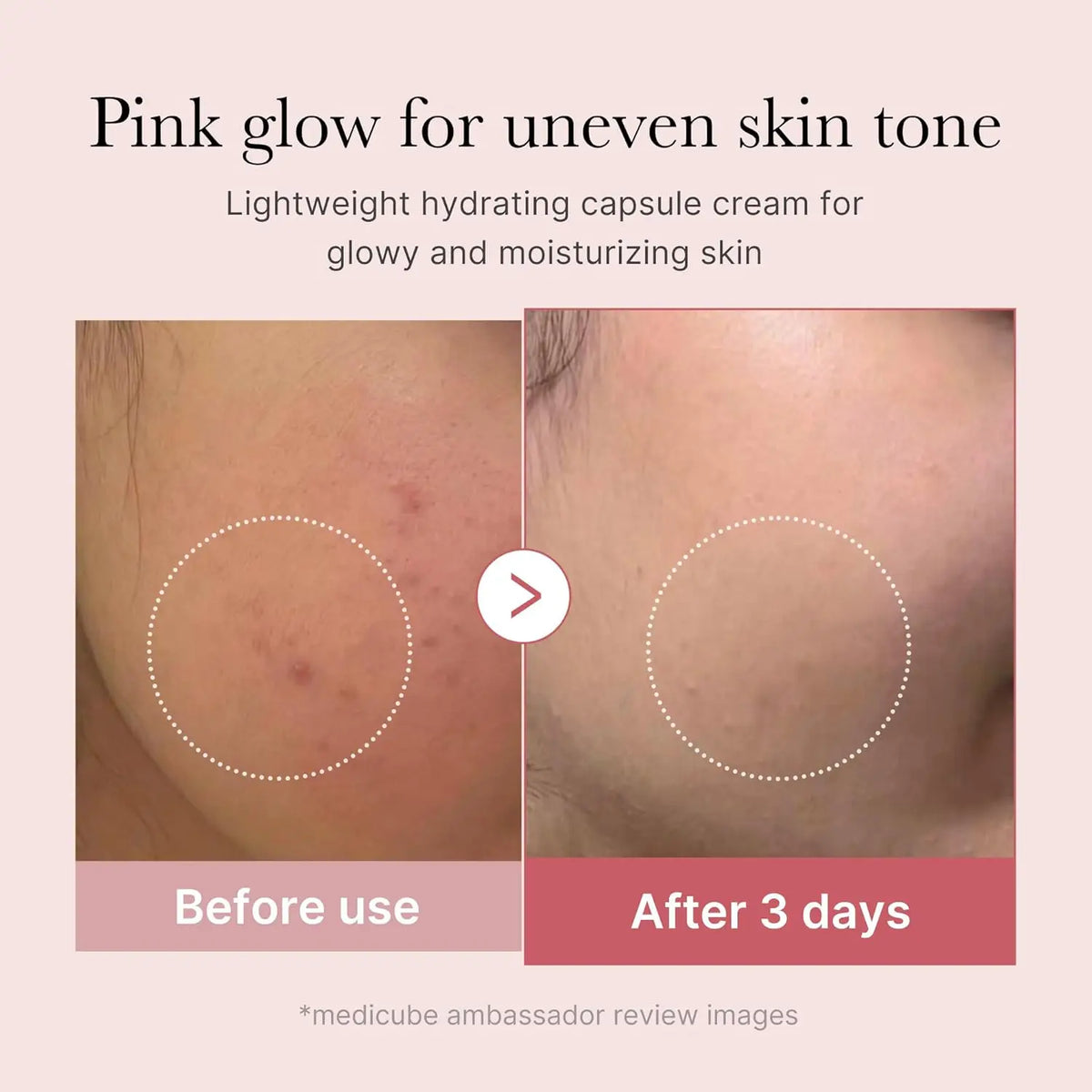 medicube Capsule Cream with Salmon DNA PD RN Pink Collagen  Face Cream